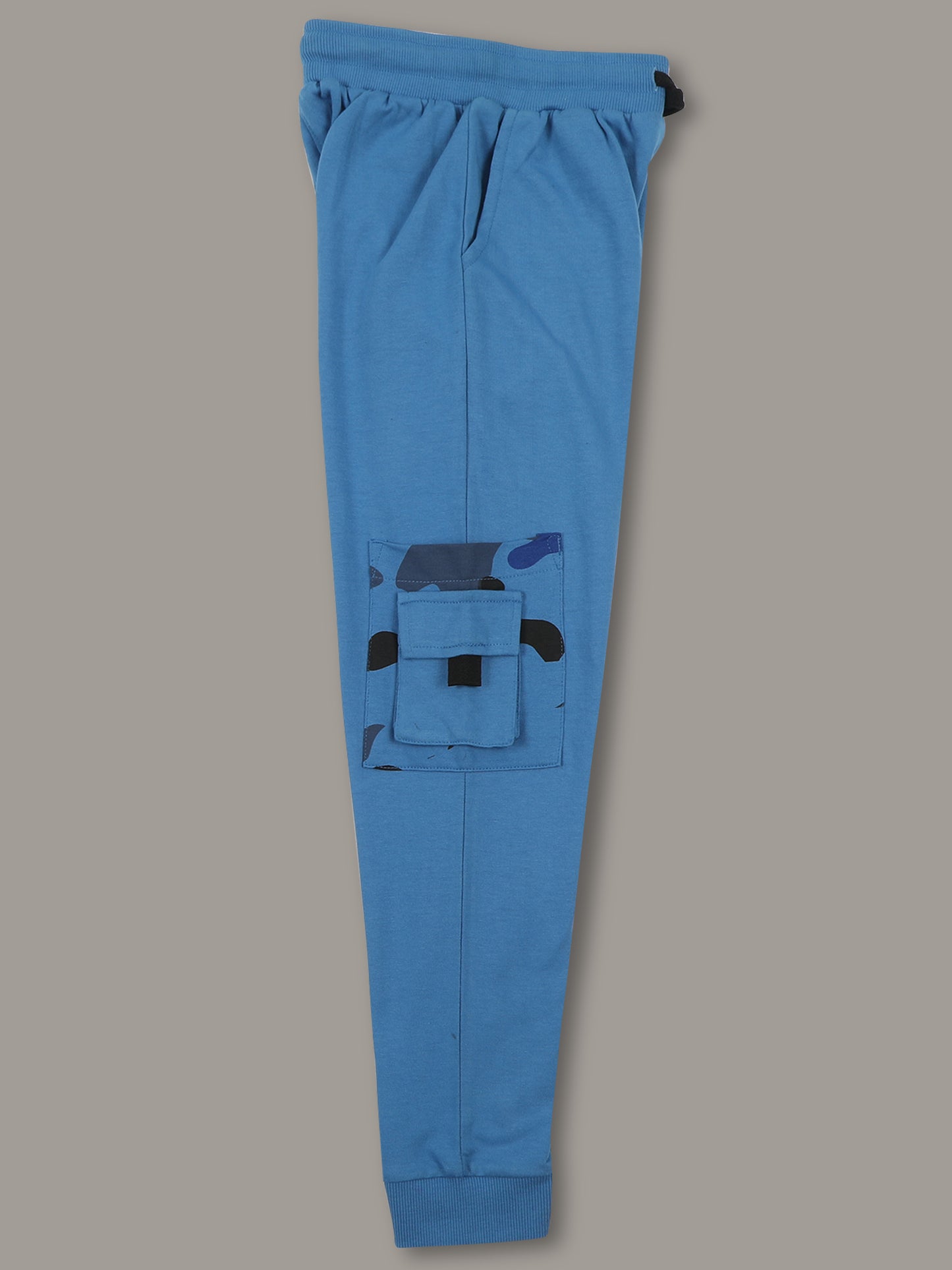 Boys Solid Regular fit Blue  Trackpant