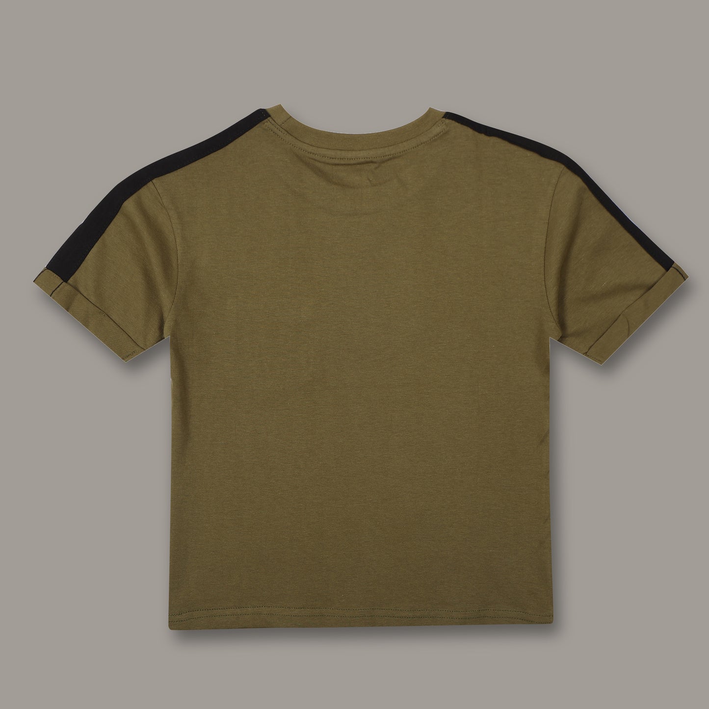 Olive Short Sleeve Boys T-shirt