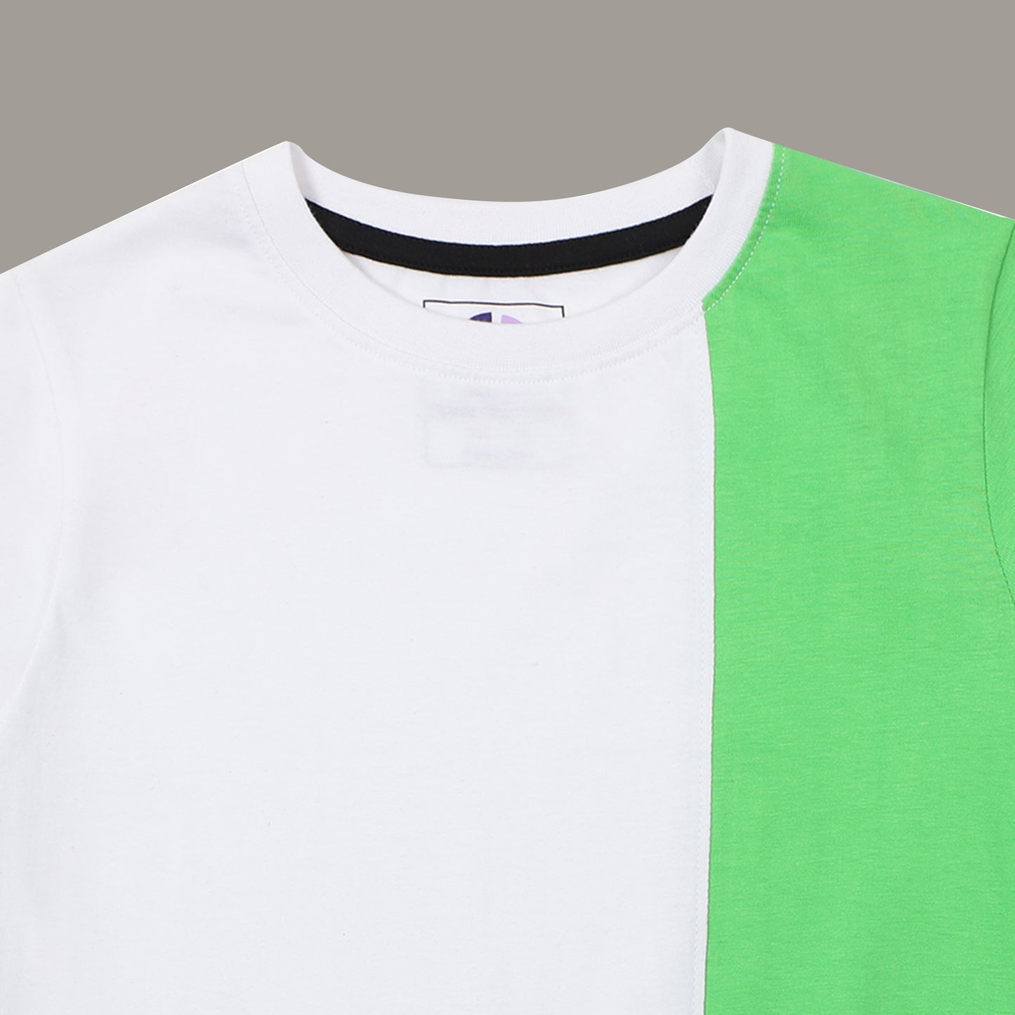 Boys Colorblock Regular fit Multi Color  T-Shirt