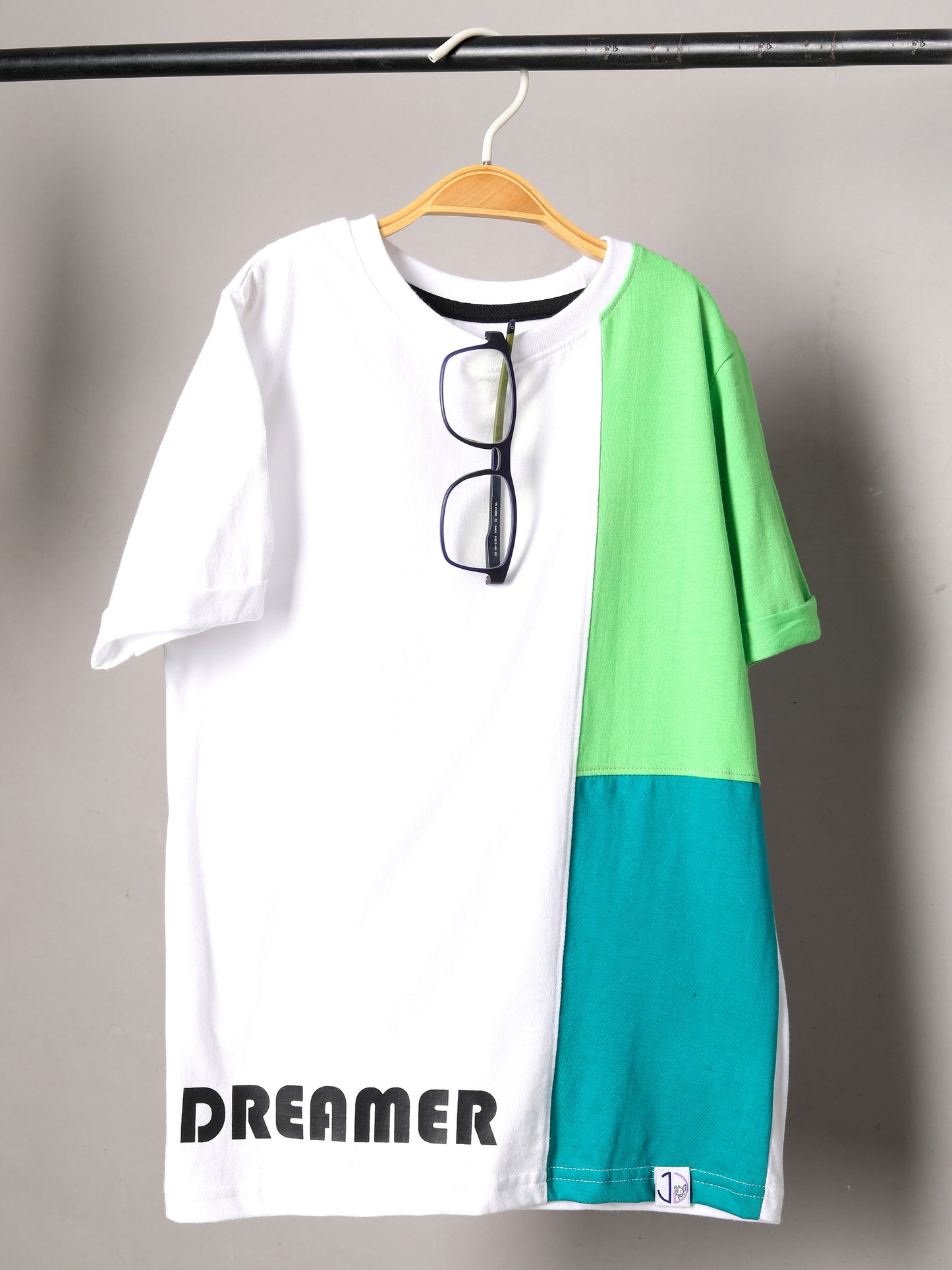 Boys Colorblock Regular fit Multi Color  T-Shirt