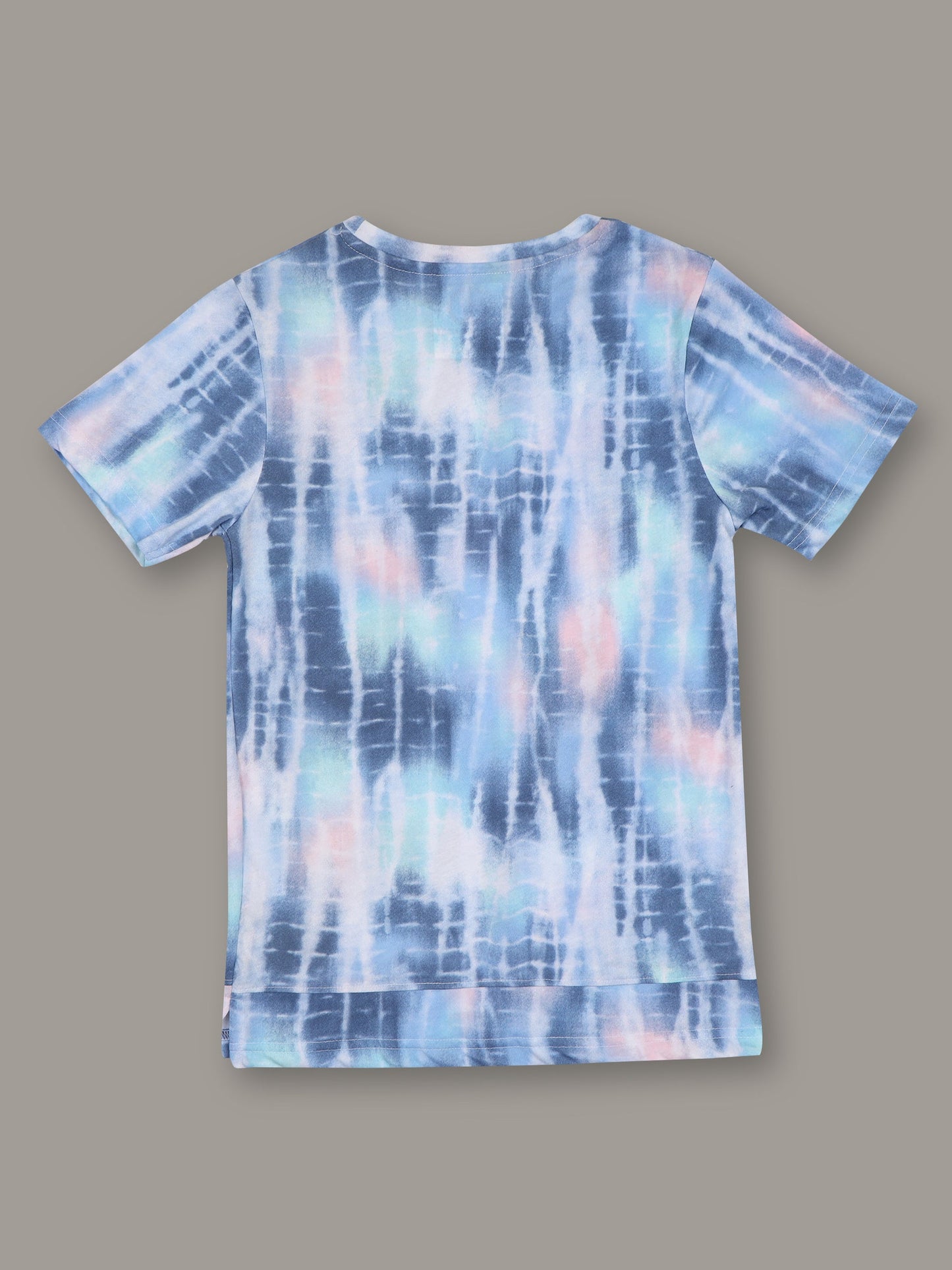 Boys Tie & Dye Multi Color Regular fit T-Shirt